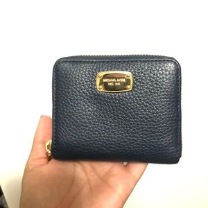 Navy Michael Kors wallet